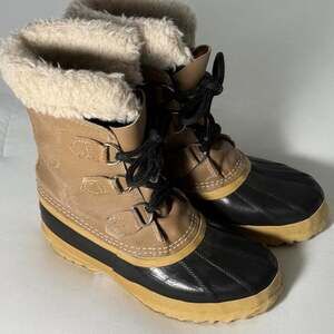 Vintage sorel manitou winter boots